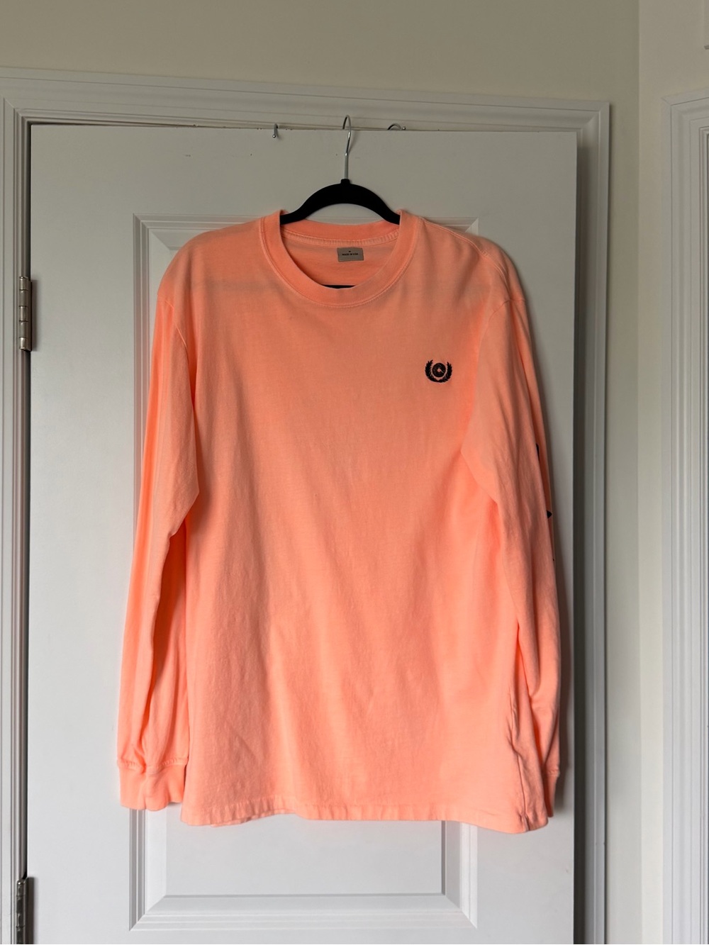 Adidas Yeezy Calabasas Peach/Coral Long Sleeve Tee